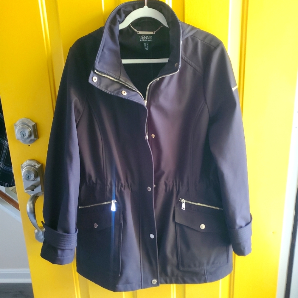 Dennis by Dennis Basso Coat, Size Large